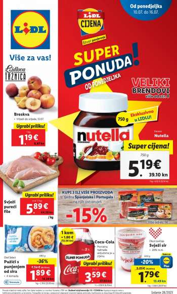 Lidl katalog - 10.07.2023. - 16.07.2023.