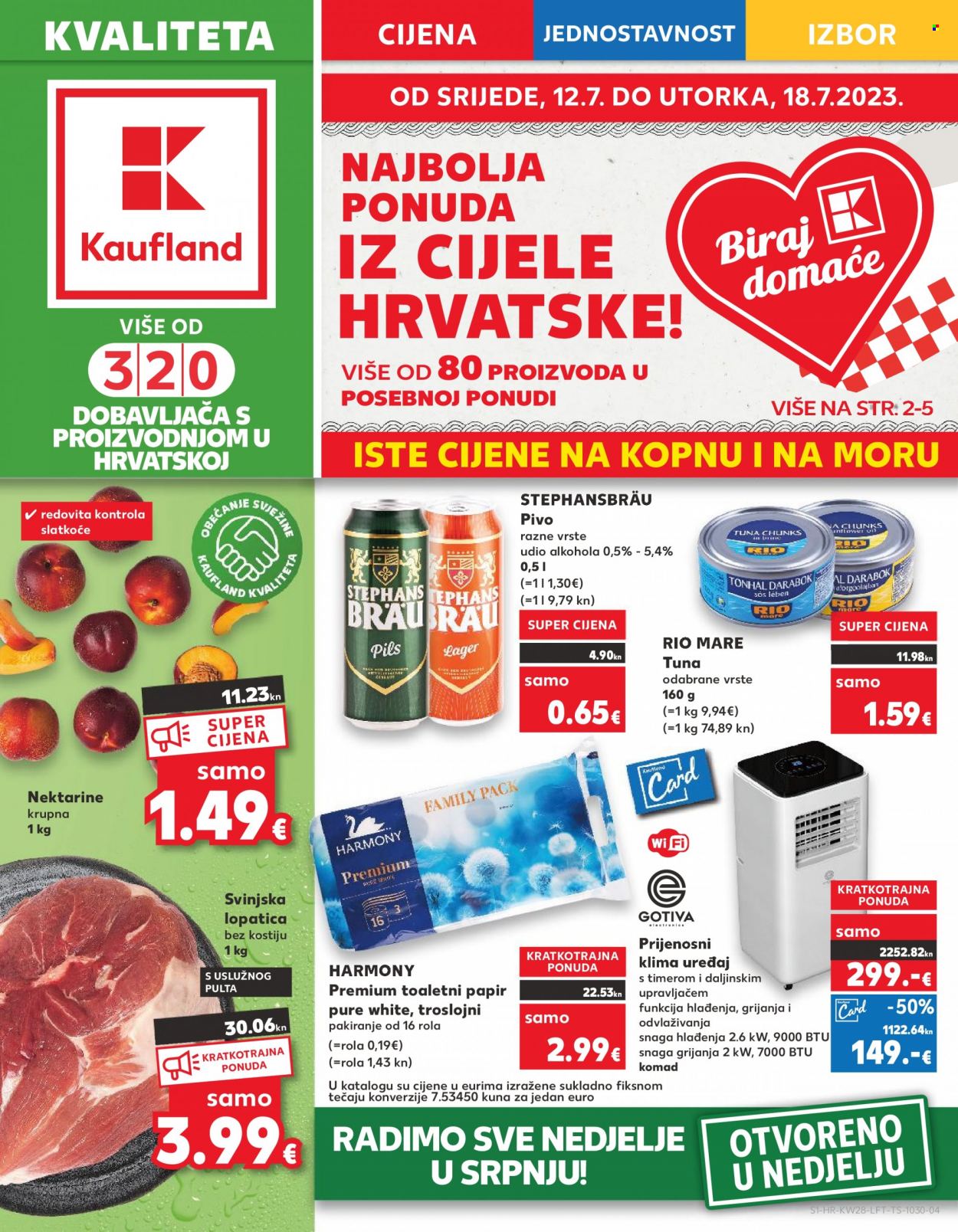 Kaufland katalog - 12.07.2023. - 18.07.2023. Stranica 1