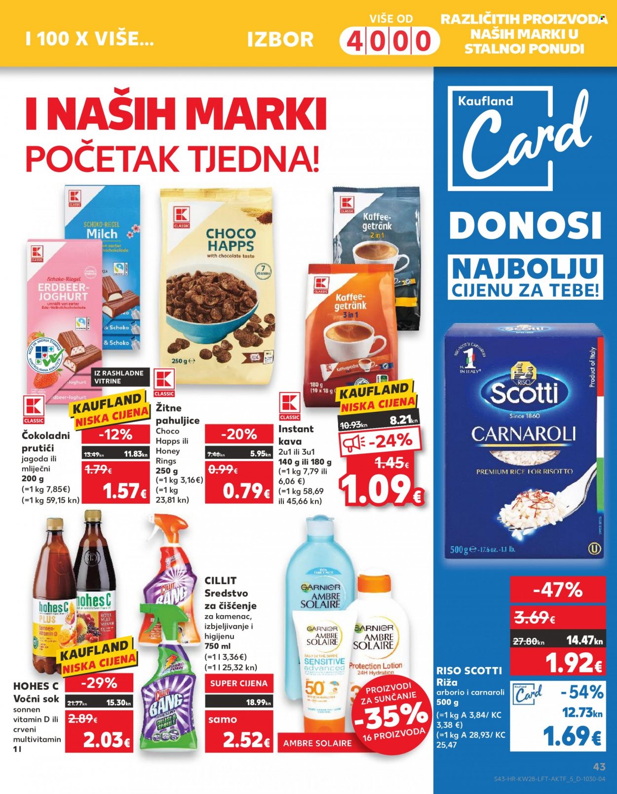 Kaufland katalog - 12.07.2023. - 18.07.2023. Stranica 43