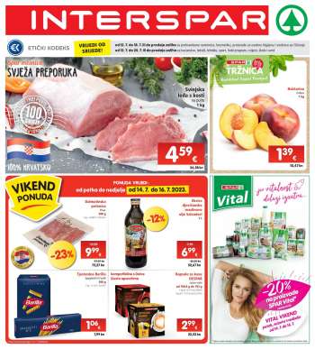 INTERSPAR katalog - 12.07.2023. - 18.07.2023.