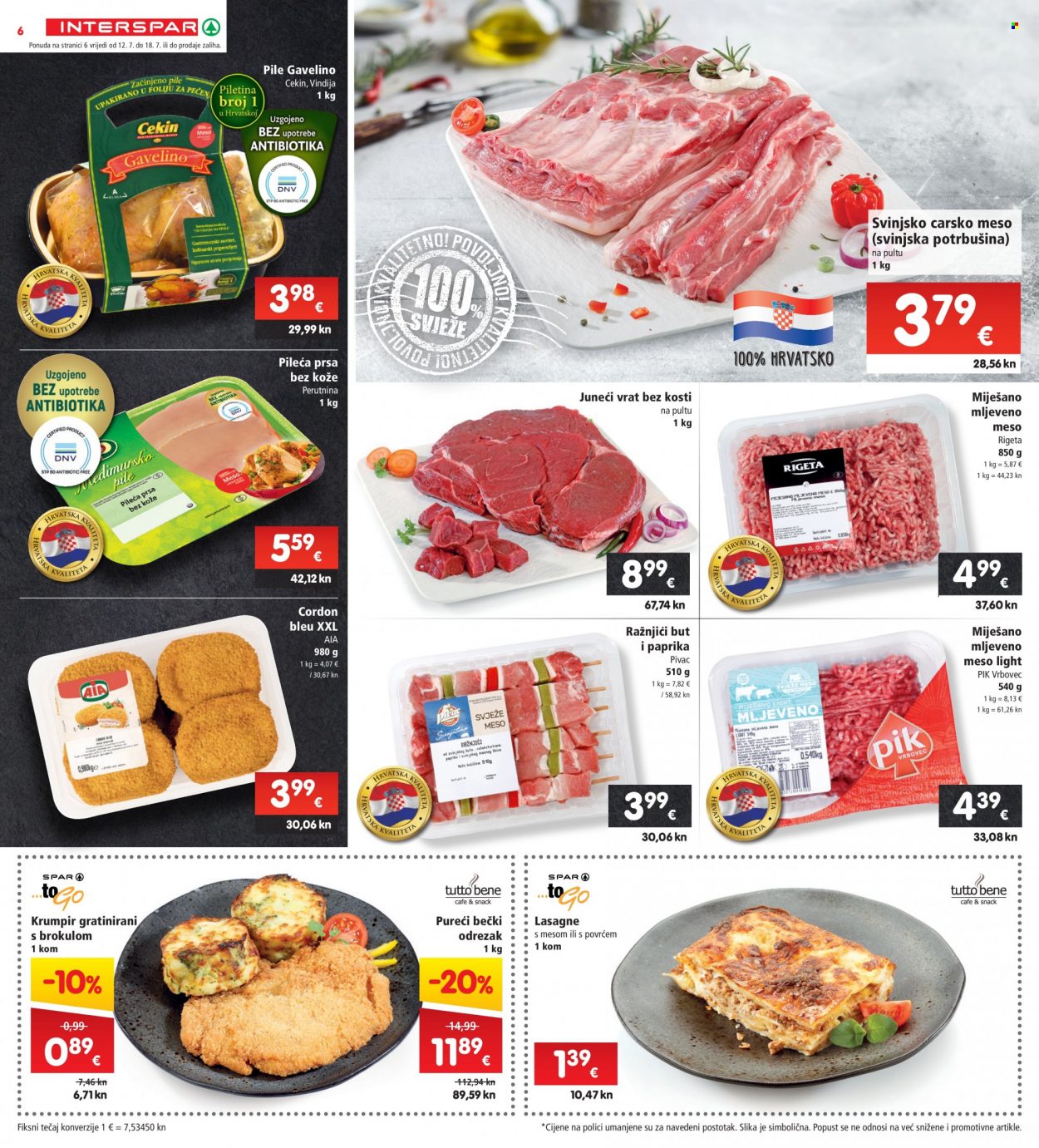 INTERSPAR katalog - 12.07.2023. - 18.07.2023. Stranica 6