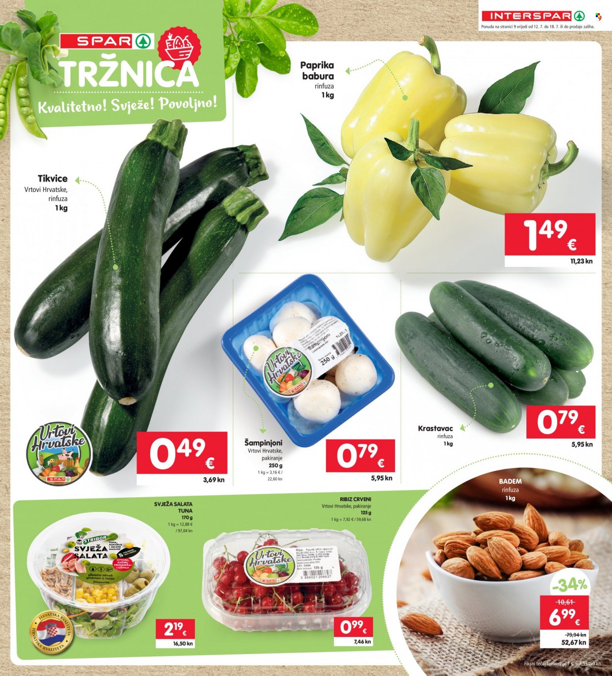 INTERSPAR katalog - 12.07.2023. - 18.07.2023. Stranica 9
