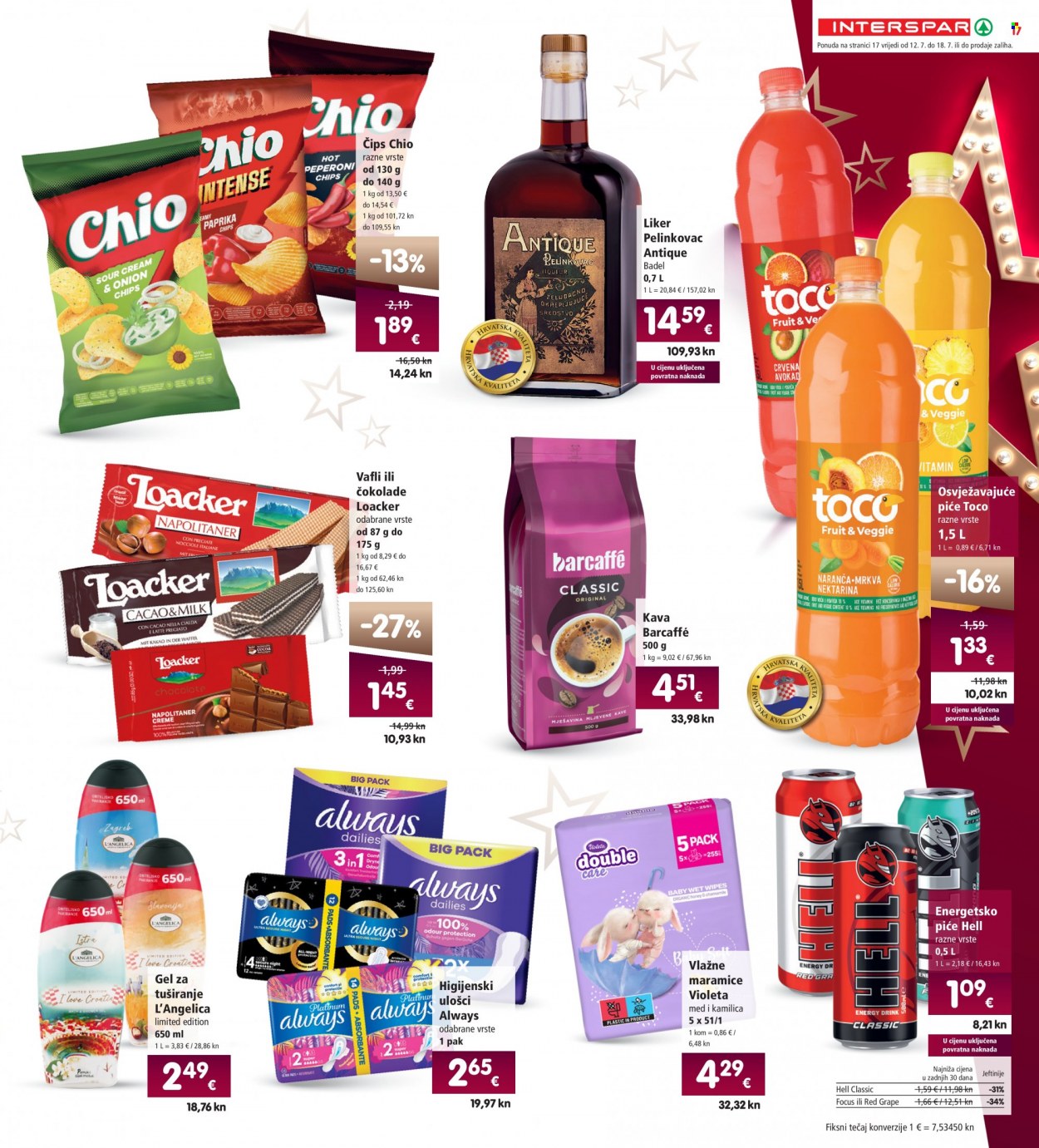 INTERSPAR katalog - 12.07.2023. - 18.07.2023. Stranica 17