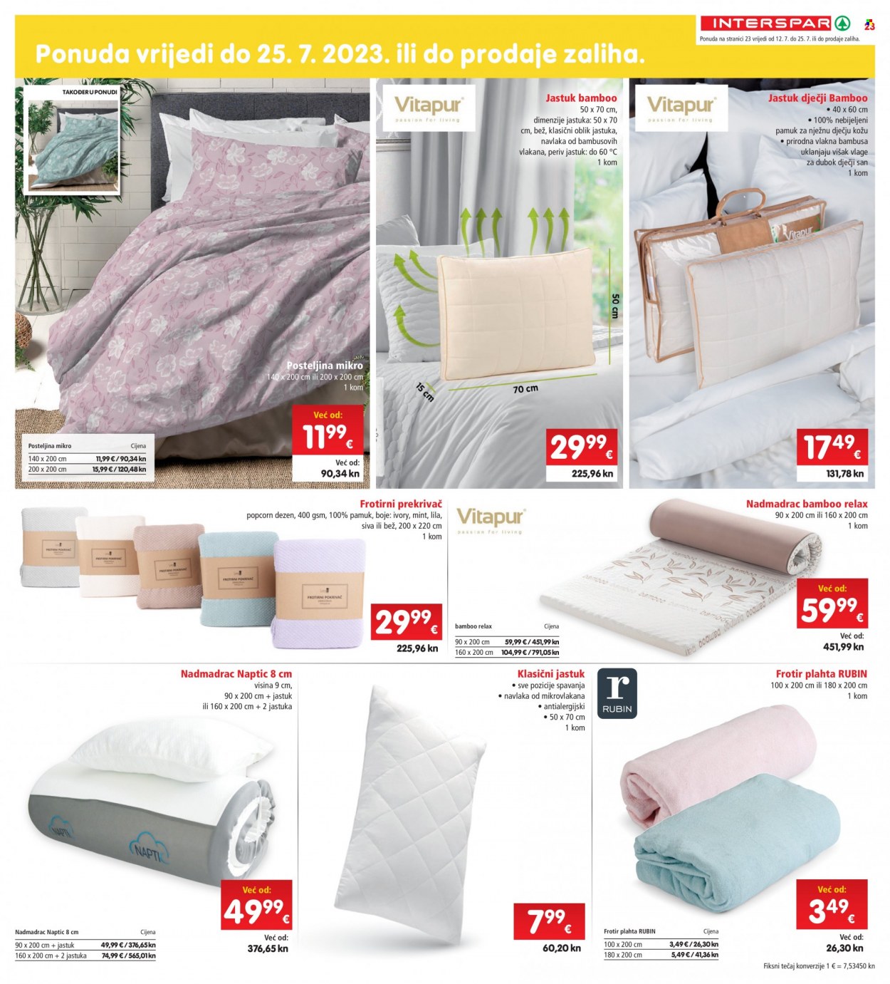 INTERSPAR katalog - 12.07.2023. - 18.07.2023. Stranica 23