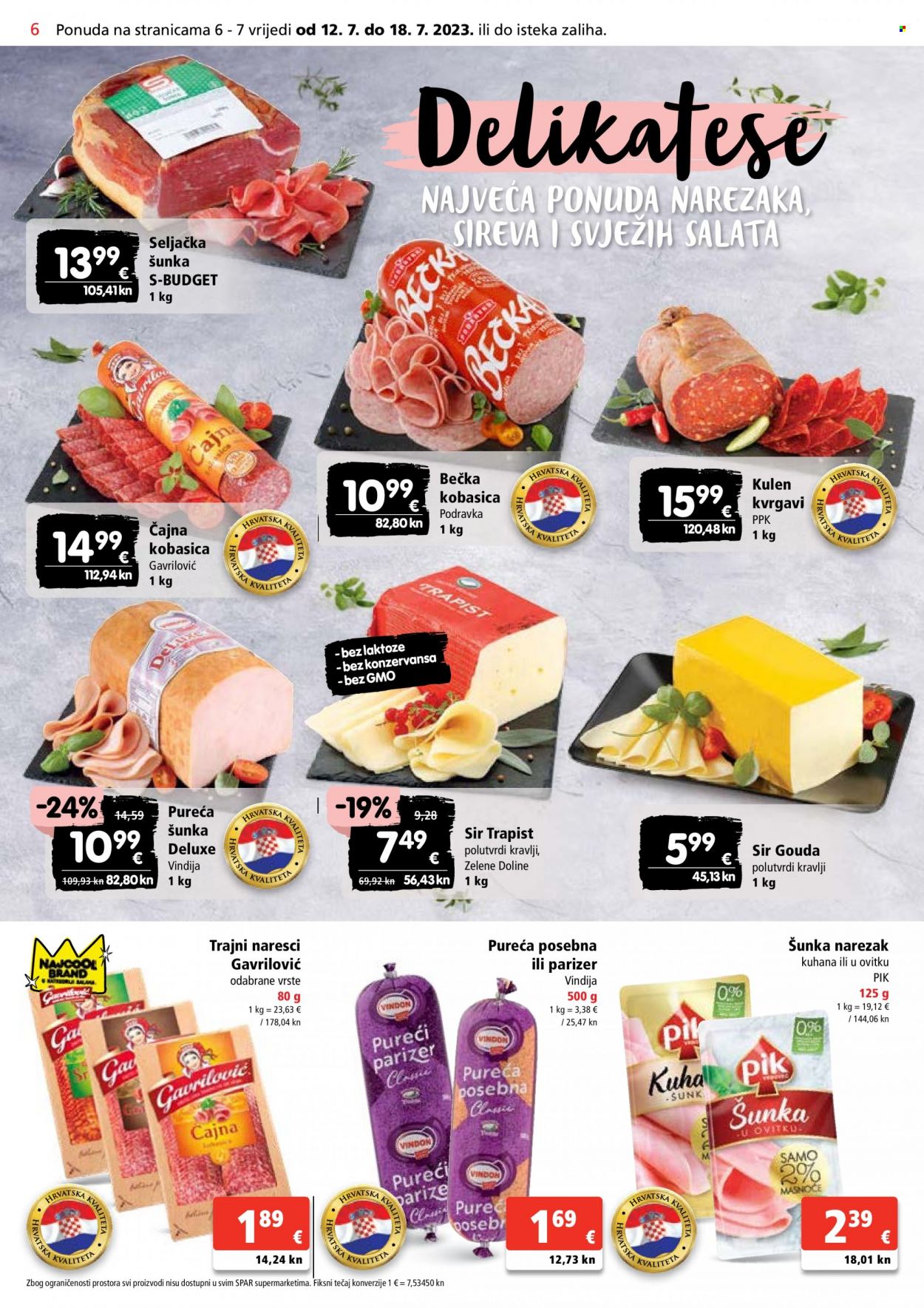 SPAR katalog - 12.07.2023. - 18.07.2023. Stranica 6