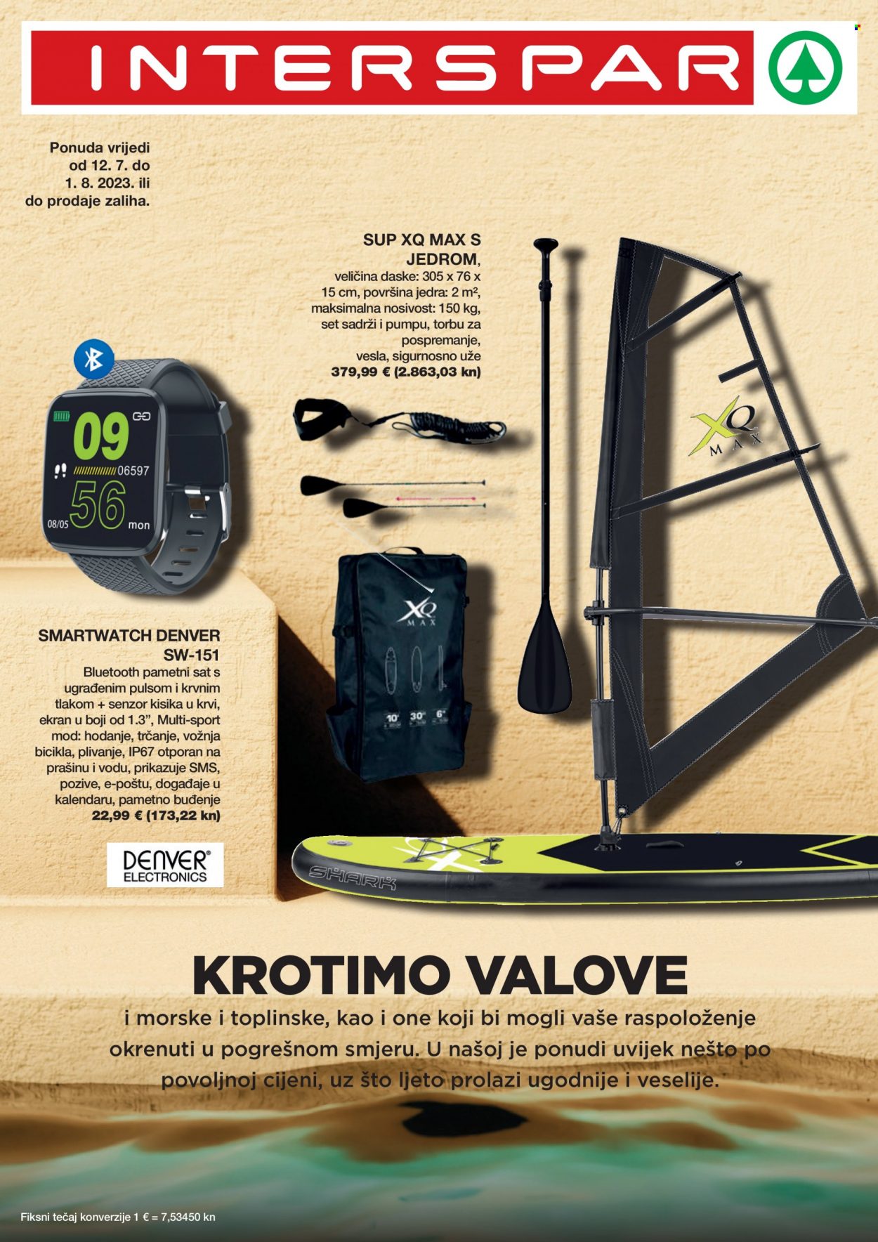 INTERSPAR katalog - 12.07.2023. - 01.08.2023. Stranica 1
