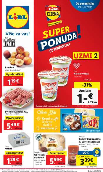 Lidl katalog - 17.07.2023. - 23.07.2023.