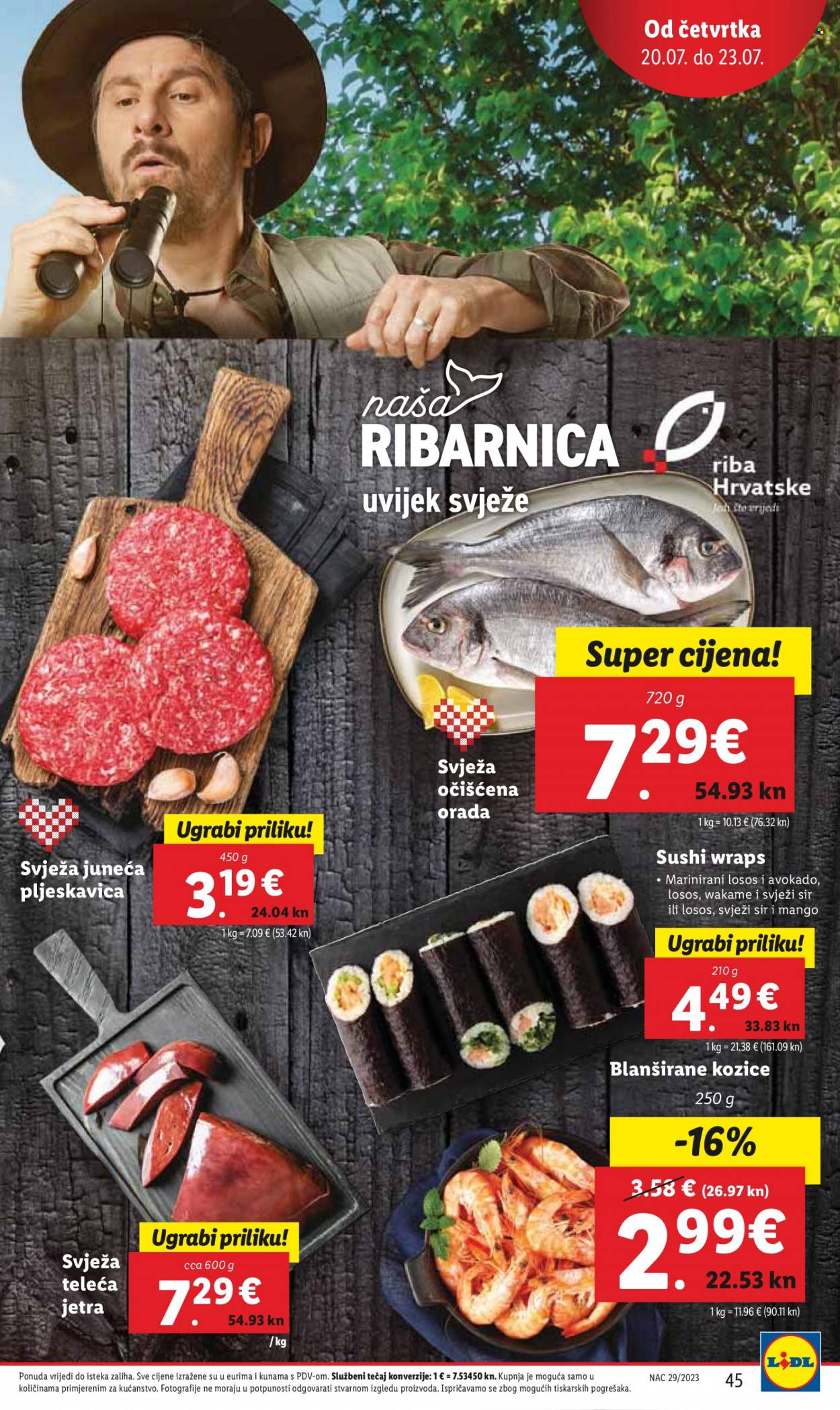 Lidl katalog - 17.07.2023. - 23.07.2023. Stranica 45