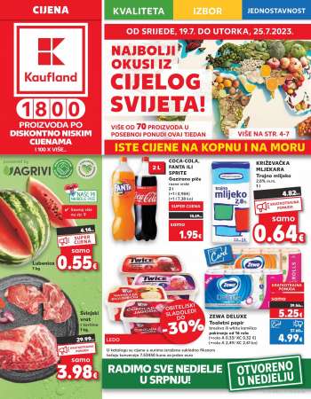 Kaufland katalog - 19.07.2023. - 25.07.2023.