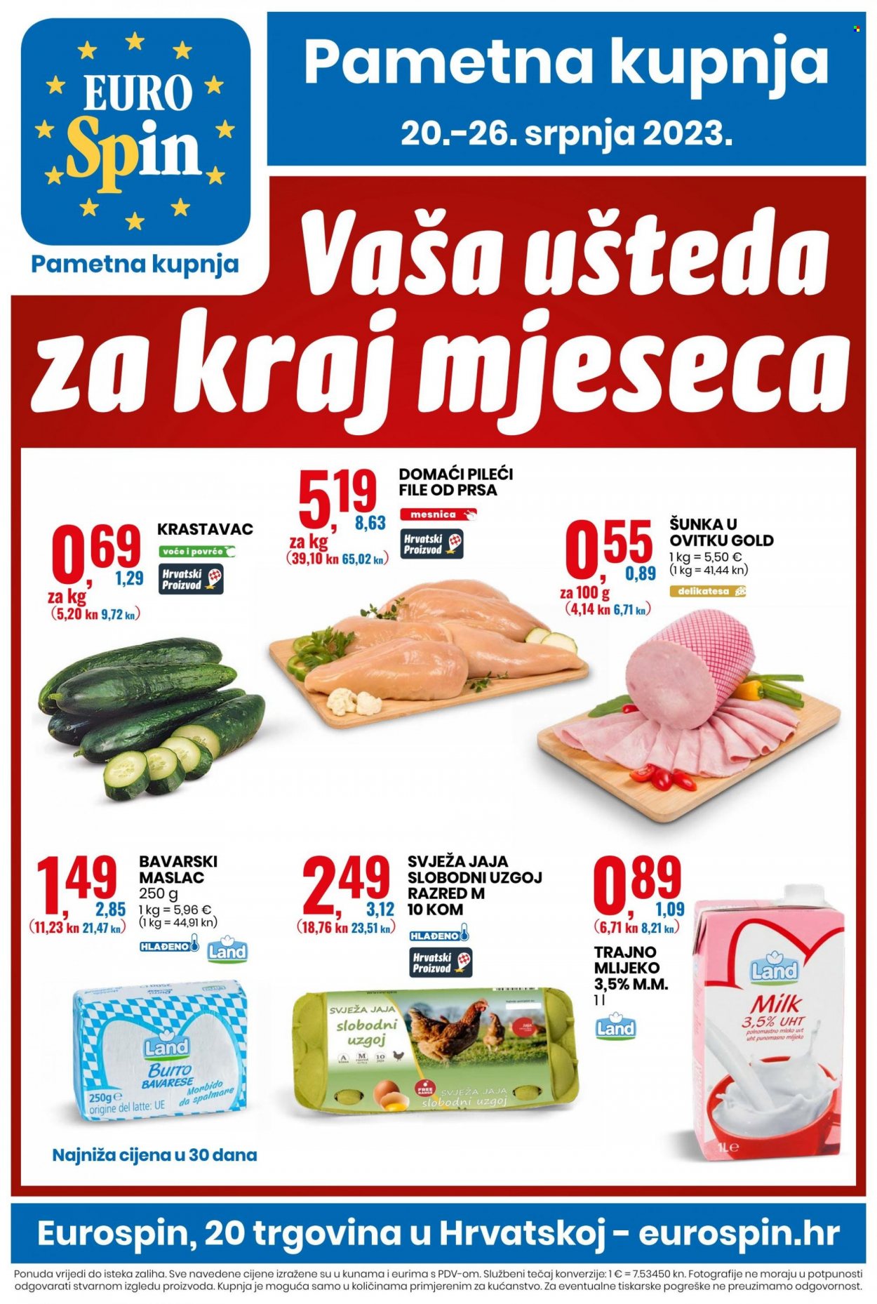 Eurospin katalog - 20.07.2023. - 26.07.2023. Stranica 1