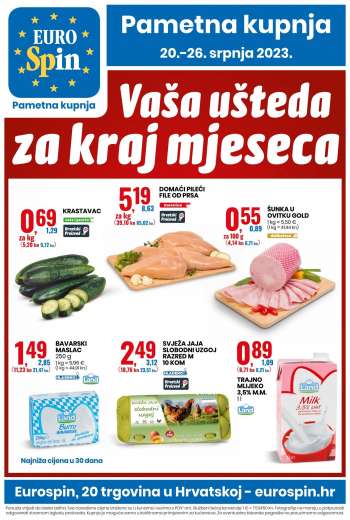Eurospin katalog - 20.07.2023. - 26.07.2023.