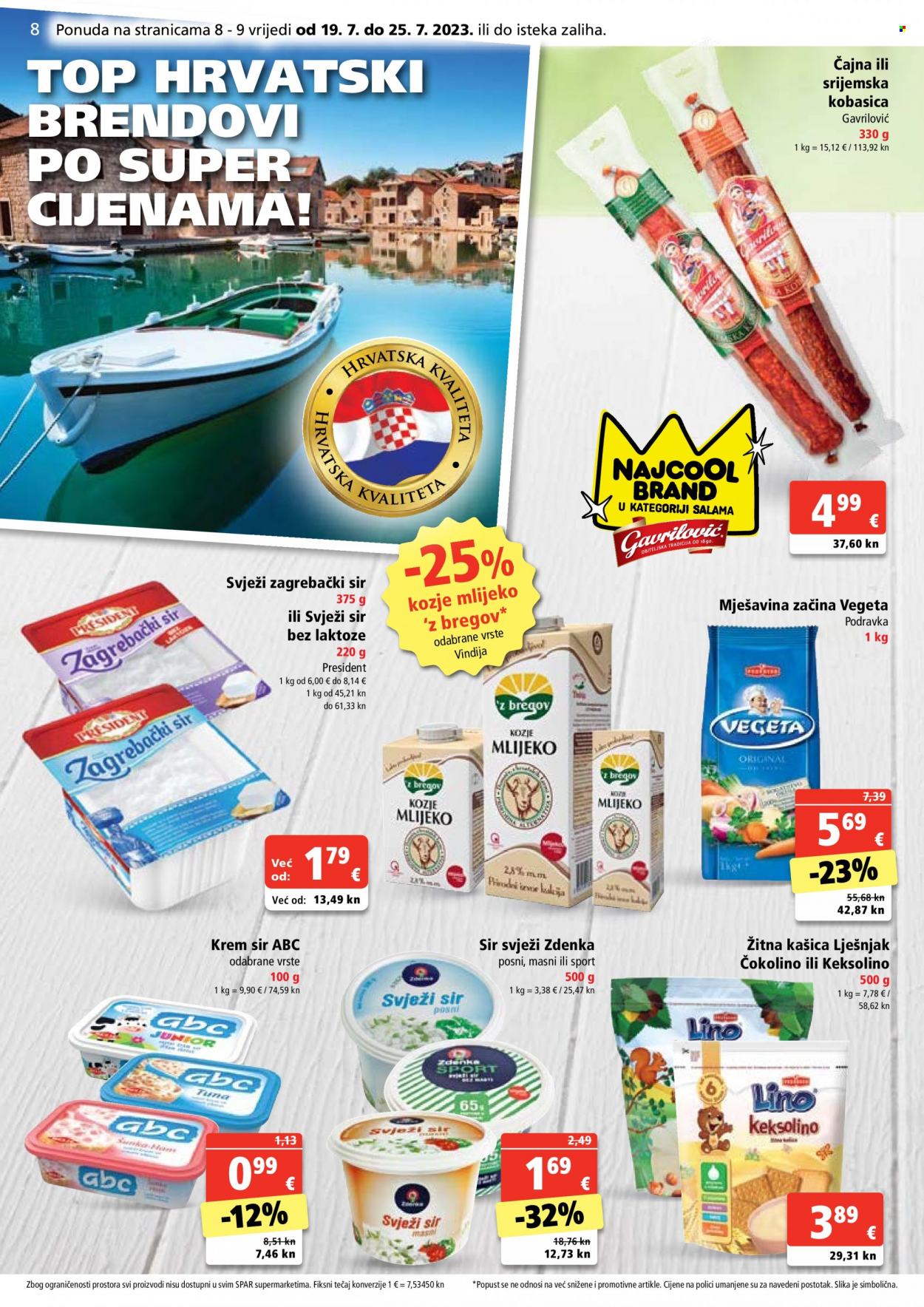SPAR katalog - 19.07.2023. - 25.07.2023. Stranica 8