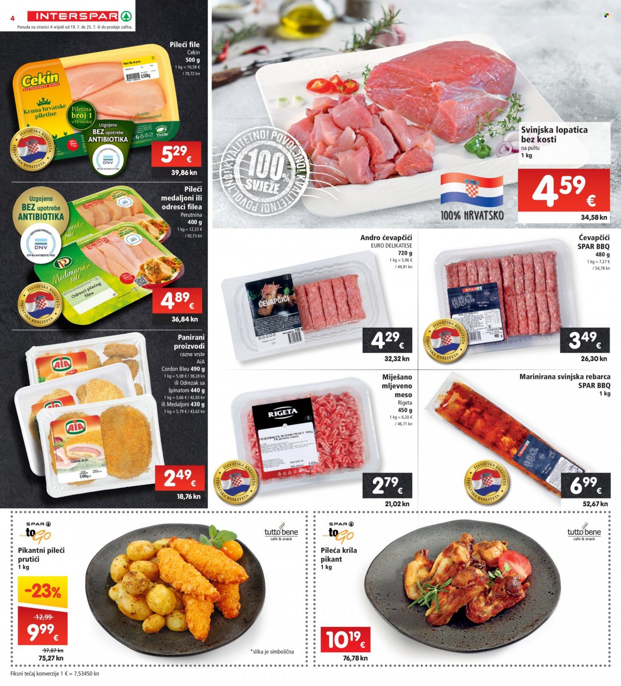 INTERSPAR katalog - 19.07.2023. - 25.07.2023. Stranica 4