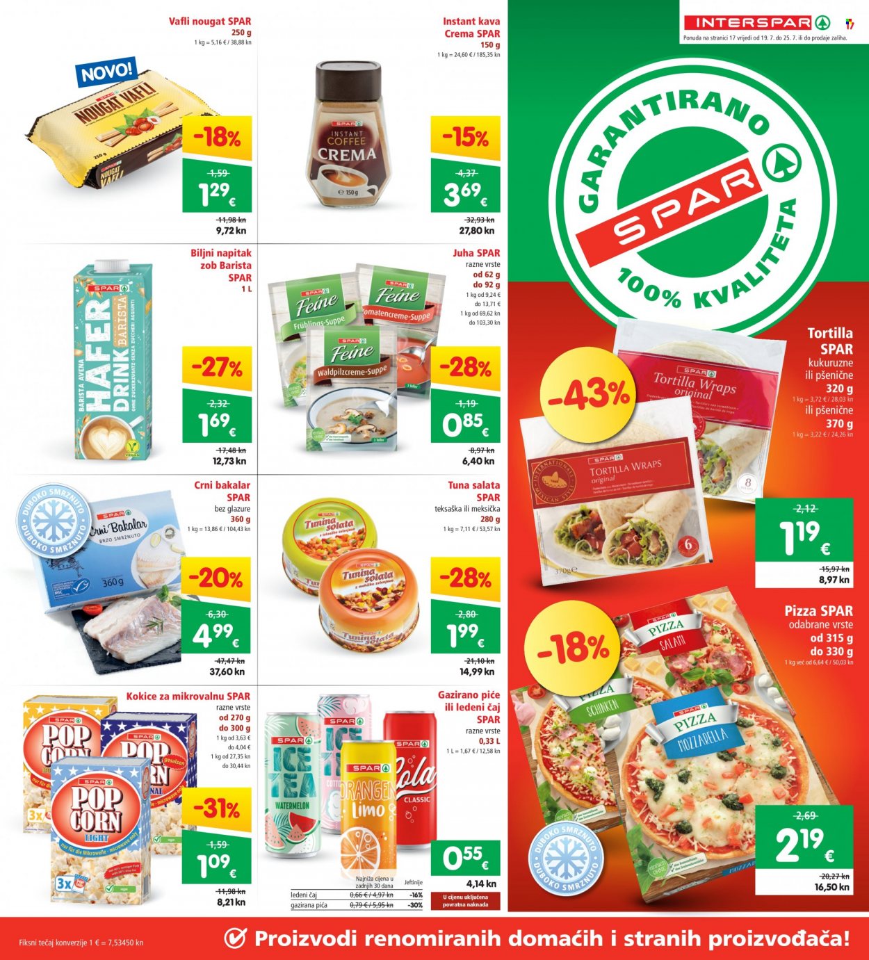 INTERSPAR katalog - 19.07.2023. - 25.07.2023. Stranica 17