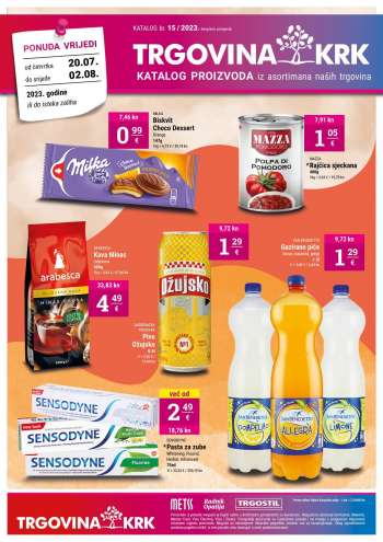 Trgovina KRK katalog - 20.07.2023. - 02.08.2023.