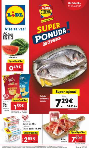 Lidl katalog - 20.07.2023. - 23.07.2023.