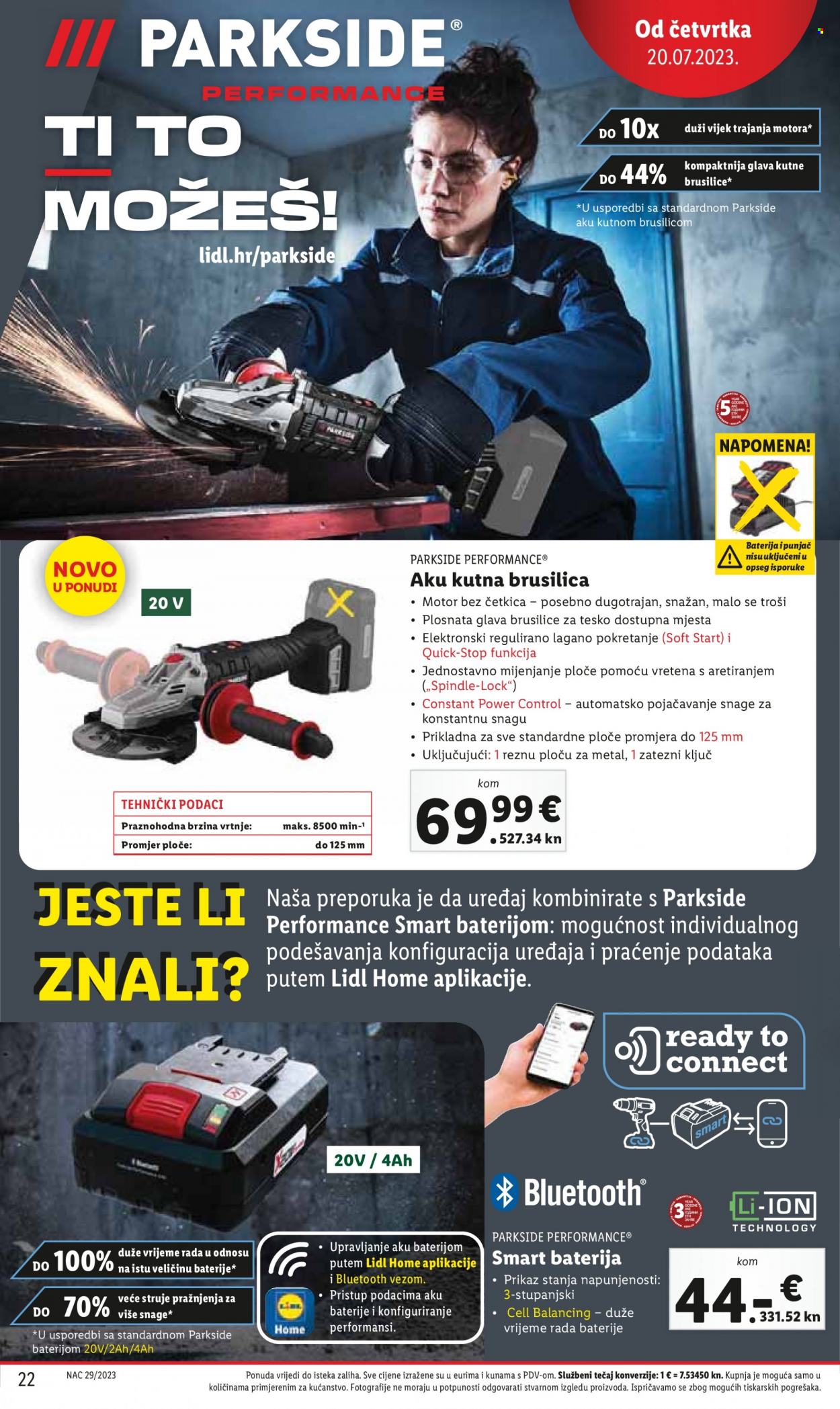Lidl katalog - 20.07.2023. - 23.07.2023. Stranica 22