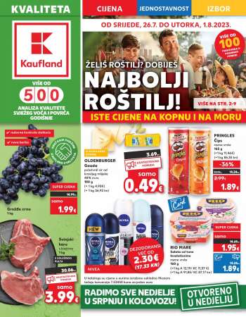Kaufland katalog - 26.07.2023. - 01.08.2023.