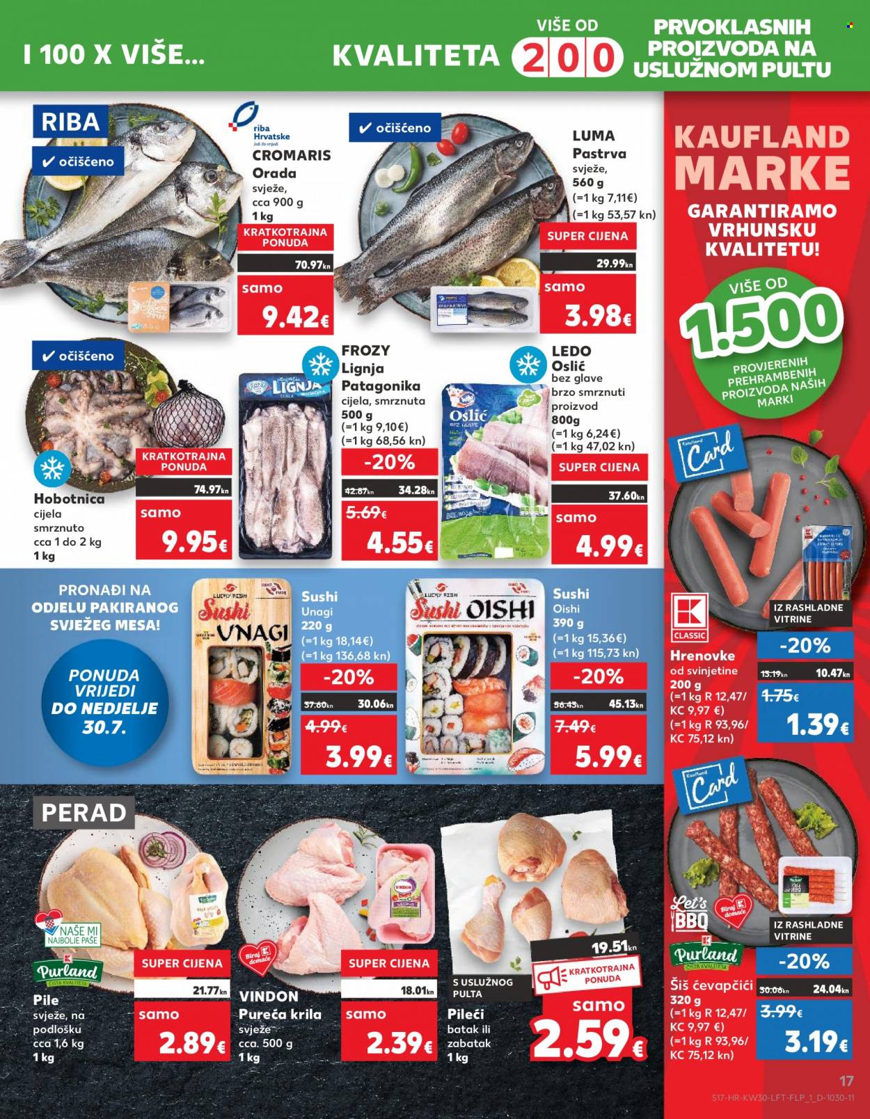 Kaufland katalog - 26.07.2023. - 01.08.2023. Stranica 17