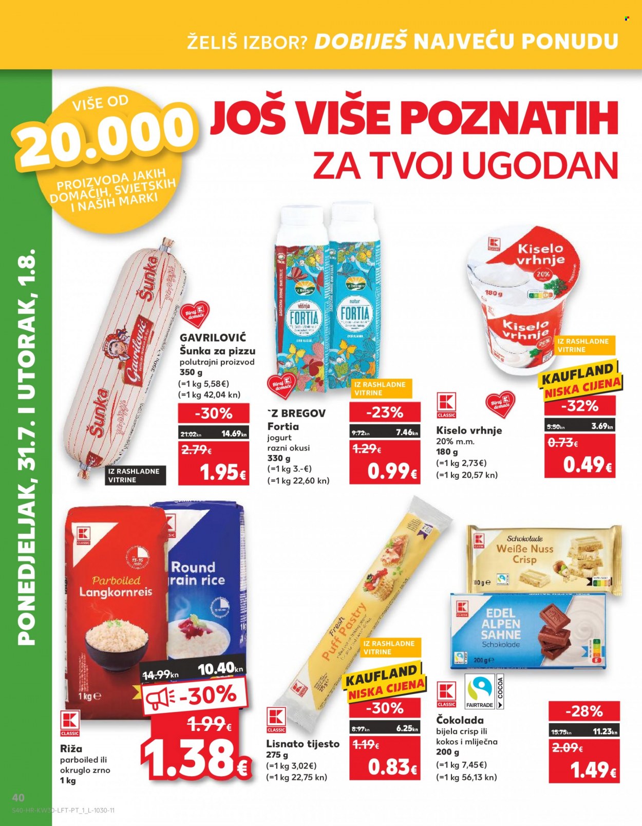 Kaufland katalog - 26.07.2023. - 01.08.2023. Stranica 40
