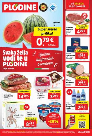Plodine katalog - 26.07.2023. - 01.08.2023.