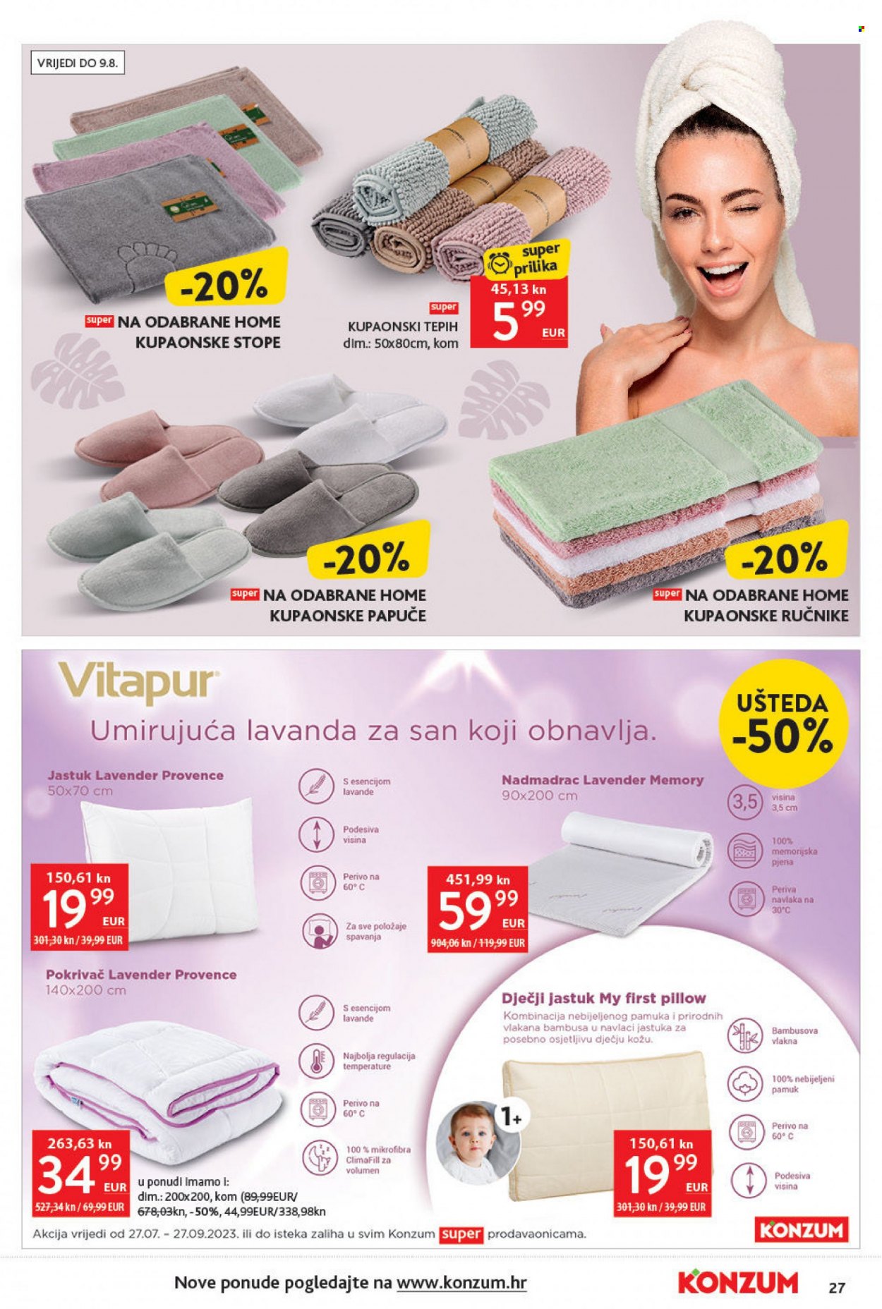 Konzum katalog - 27.07.2023. - 02.08.2023. Stranica 27