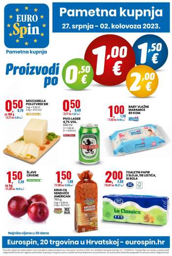 Eurospin katalog - 27.07.2023. - 02.08.2023.
