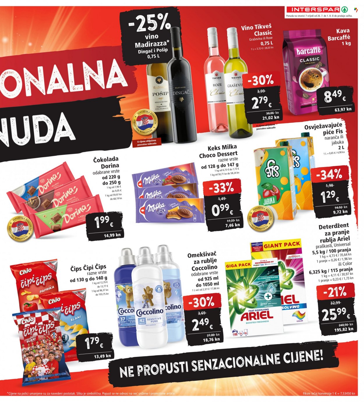 INTERSPAR katalog - 26.07.2023. - 01.08.2023. Stranica 7