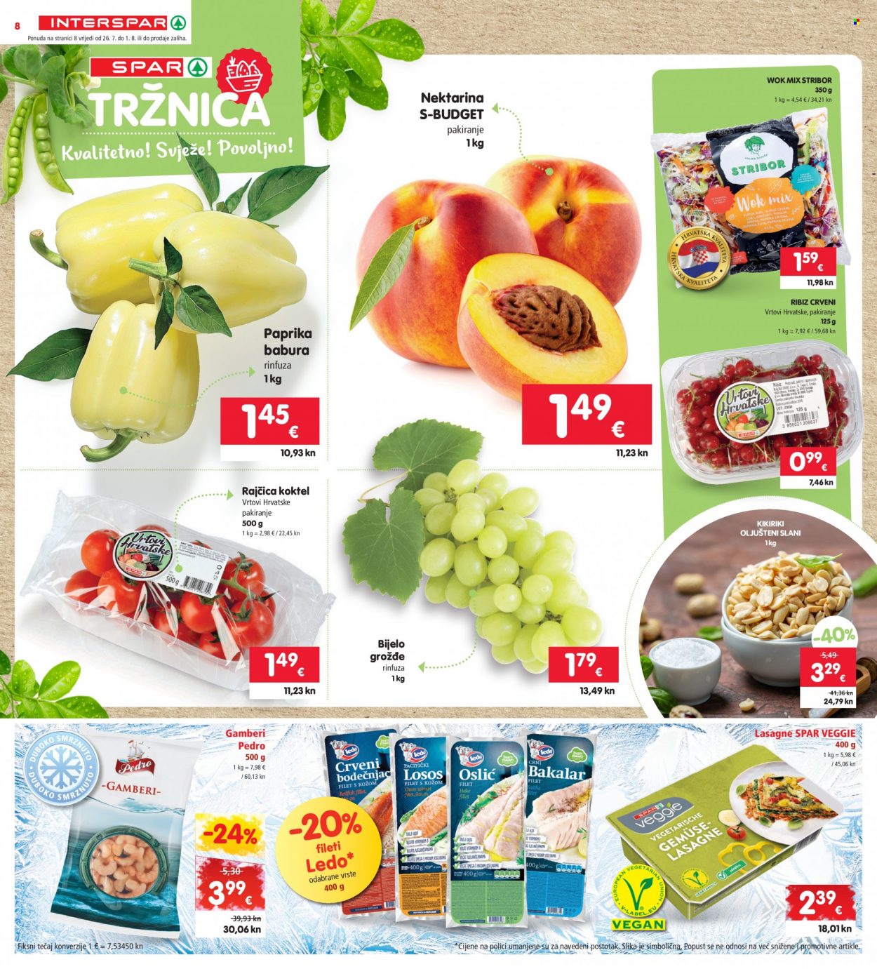 INTERSPAR katalog - 26.07.2023. - 01.08.2023. Stranica 8