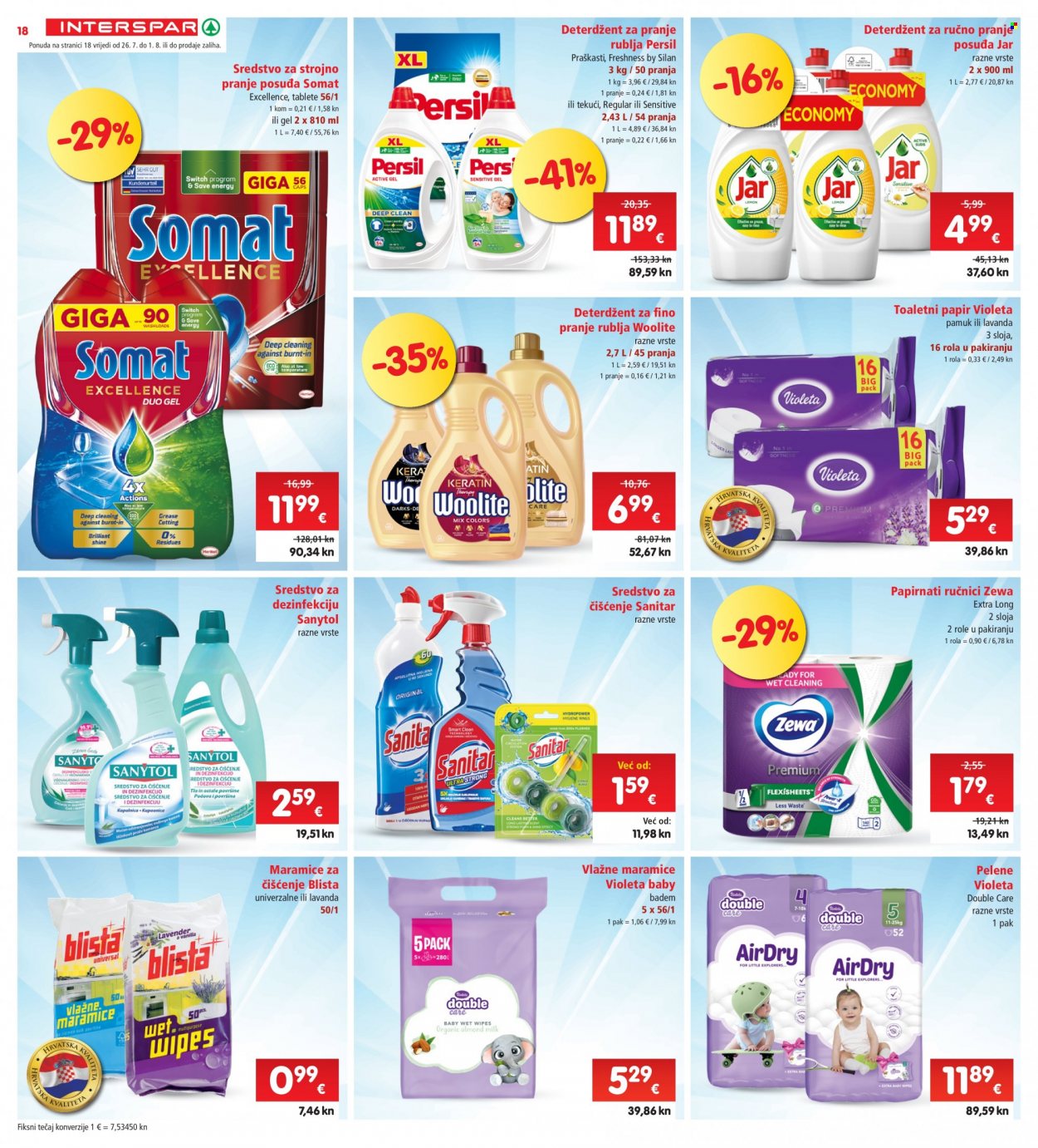 INTERSPAR katalog - 26.07.2023. - 01.08.2023. Stranica 18