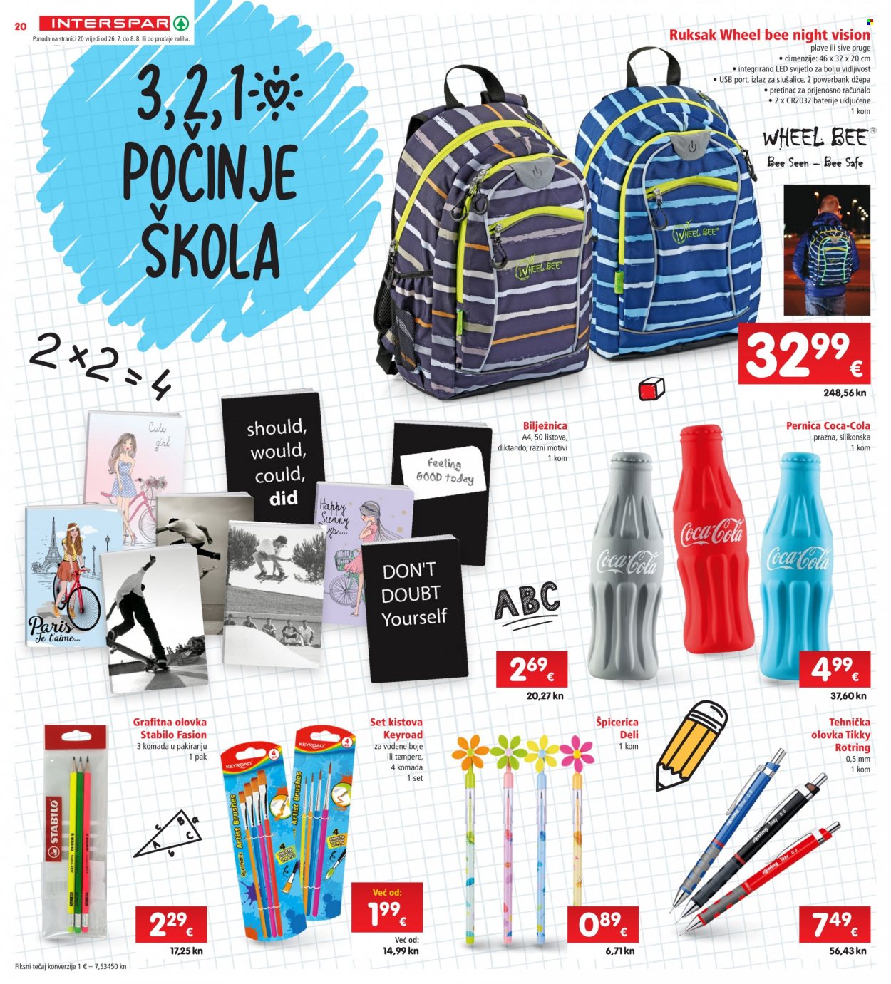 INTERSPAR katalog - 26.07.2023. - 01.08.2023. Stranica 20