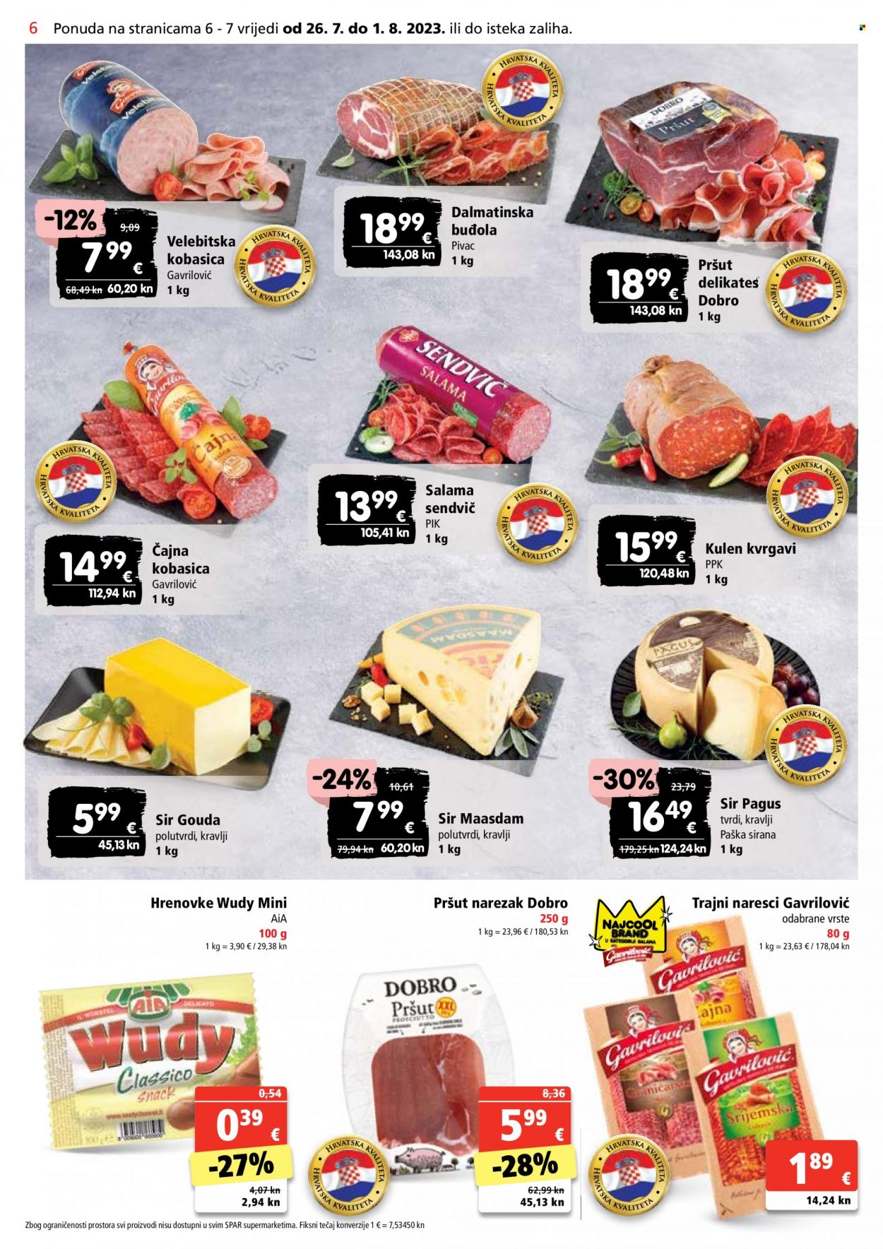 SPAR katalog - 26.07.2023. - 01.08.2023. Stranica 6
