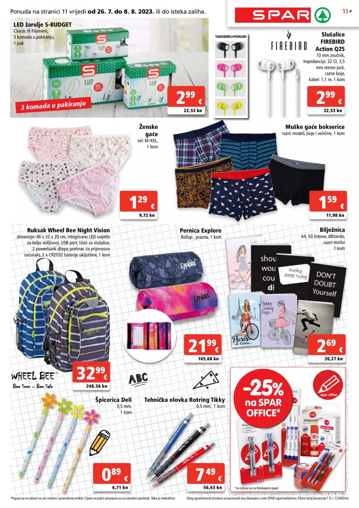 SPAR katalog - 26.07.2023. - 01.08.2023. Stranica 11