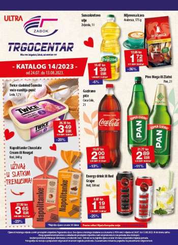 Trgocentar katalog - 24.07.2023. - 13.08.2023.