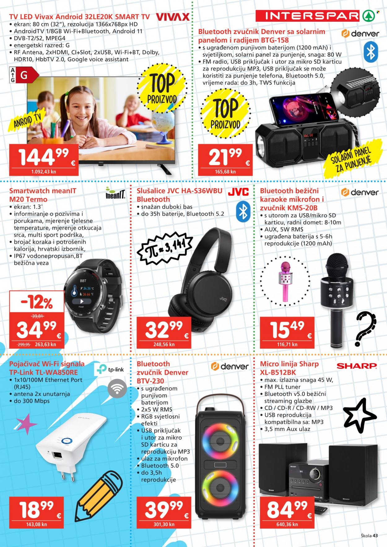 INTERSPAR katalog - 26.07.2023. - 12.09.2023. Stranica 43