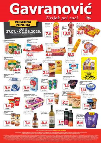 Gavranović katalog - 27.07.2023. - 02.08.2023.