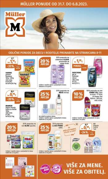 Müller katalog - 31.07.2023. - 06.08.2023.