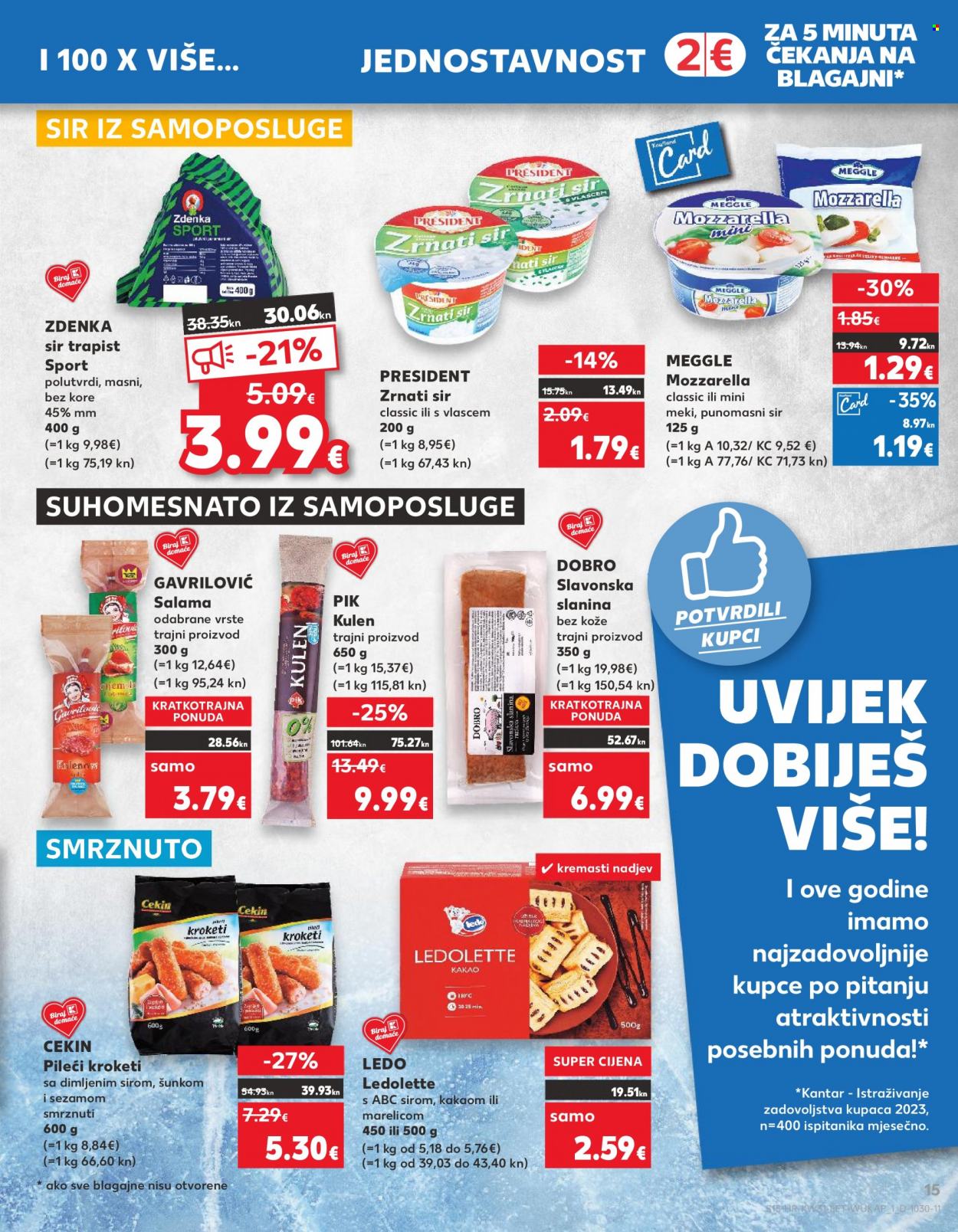 Kaufland katalog - 02.08.2023. - 08.08.2023. Stranica 15