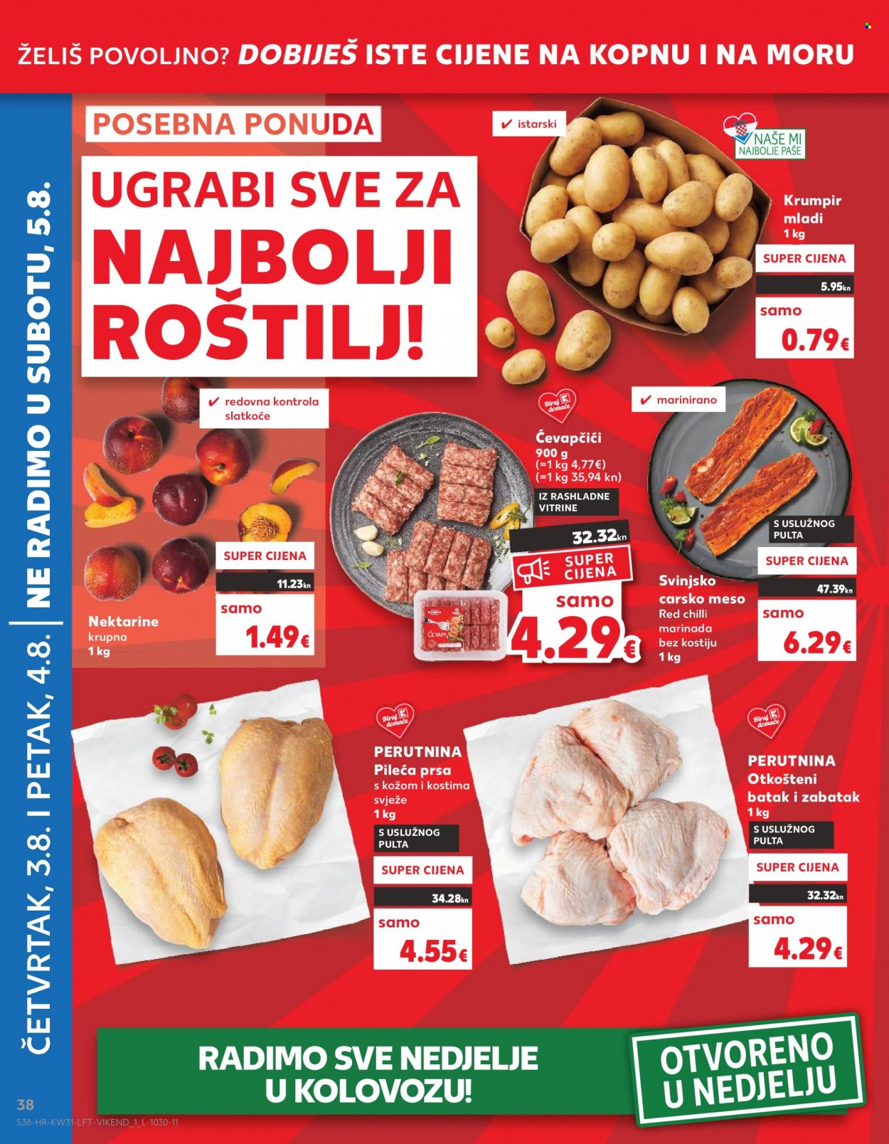 Kaufland katalog - 02.08.2023. - 08.08.2023. Stranica 38