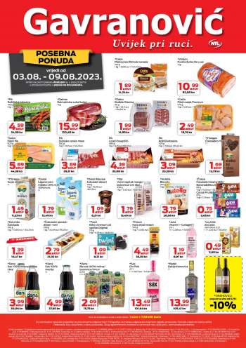 Gavranović katalog - 03.08.2023. - 09.08.2023.