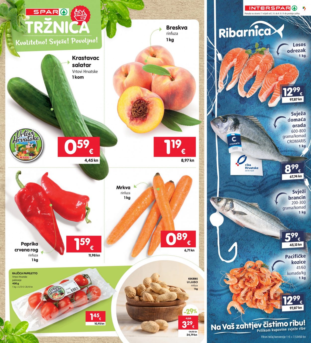 INTERSPAR katalog - 02.08.2023. - 08.08.2023. Stranica 7