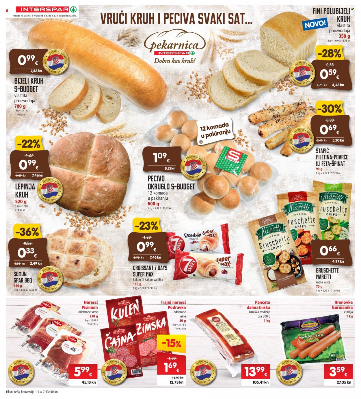 INTERSPAR katalog - 02.08.2023. - 08.08.2023. Stranica 8