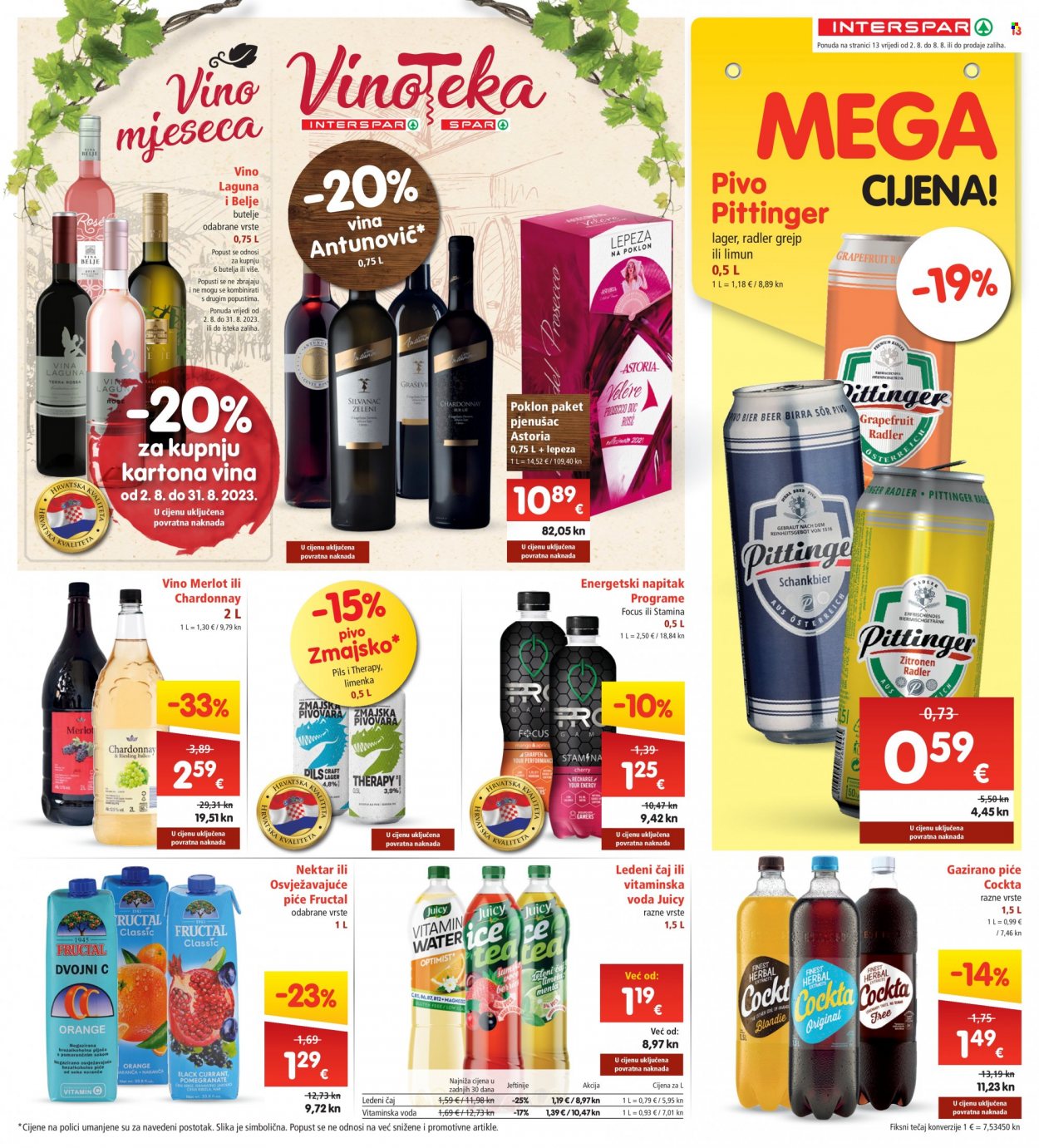 INTERSPAR katalog - 02.08.2023. - 08.08.2023. Stranica 13