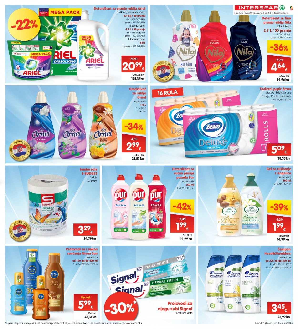 INTERSPAR katalog - 02.08.2023. - 08.08.2023. Stranica 15