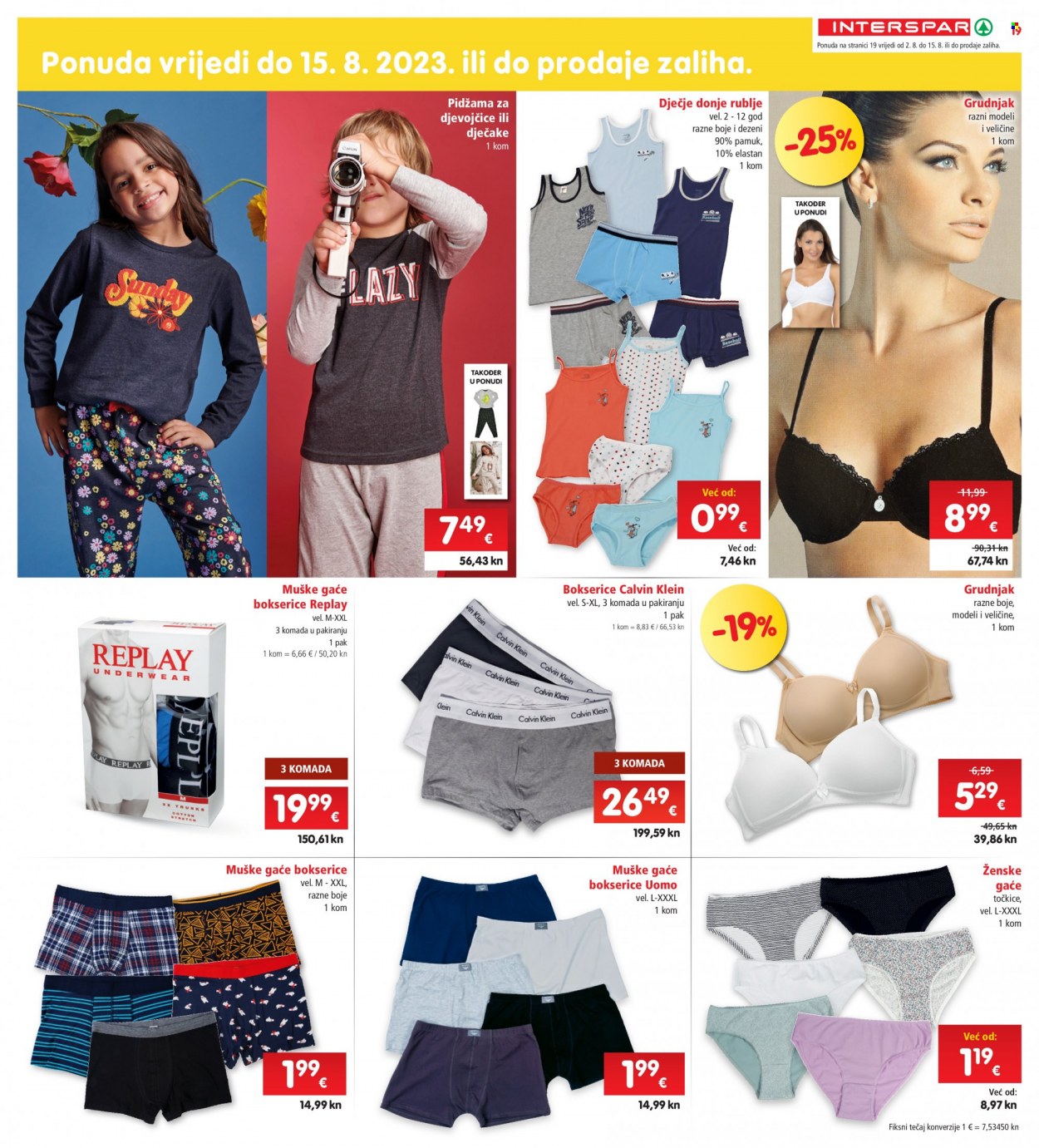 INTERSPAR katalog - 02.08.2023. - 08.08.2023. Stranica 19