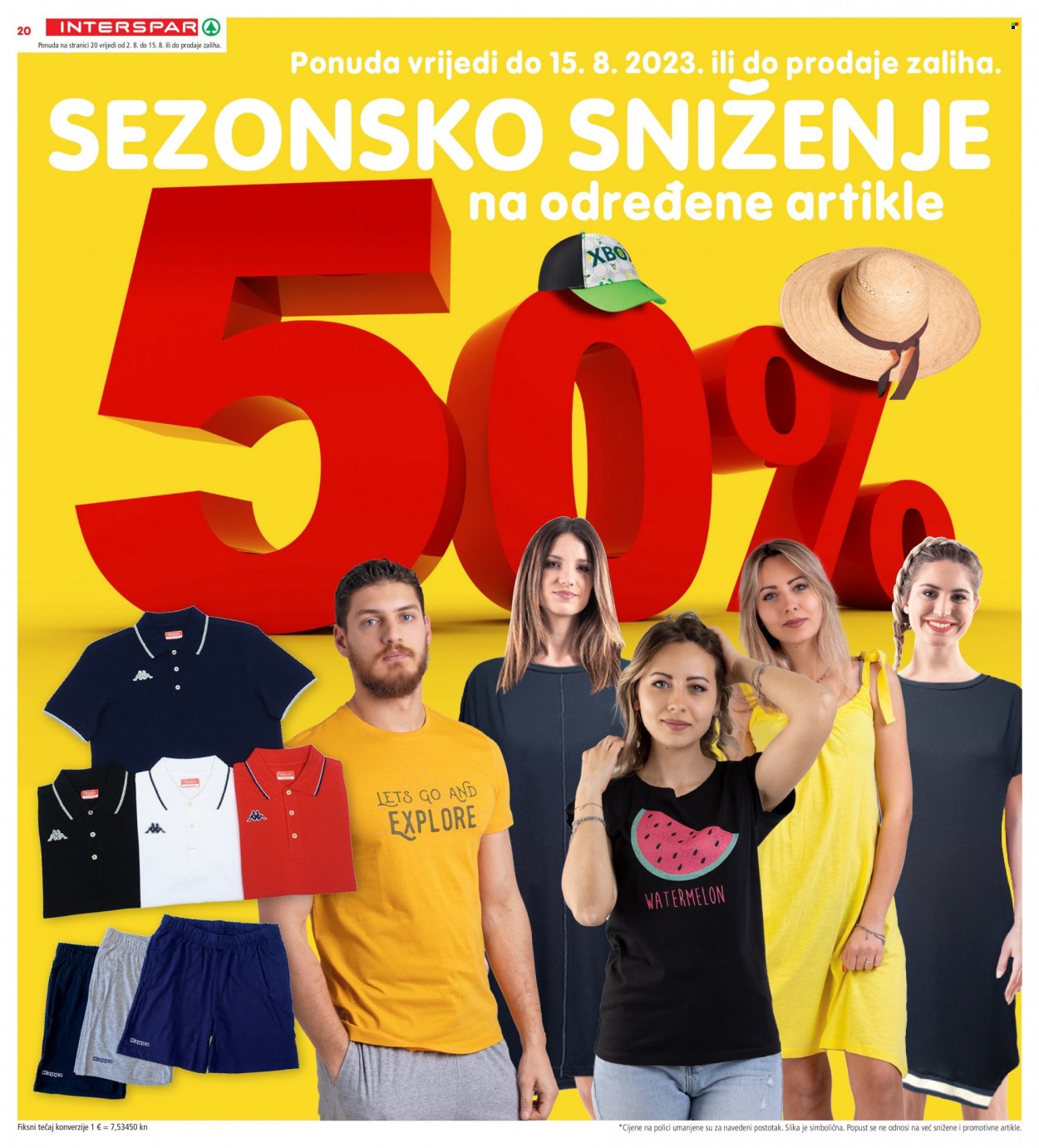 INTERSPAR katalog - 02.08.2023. - 08.08.2023. Stranica 20