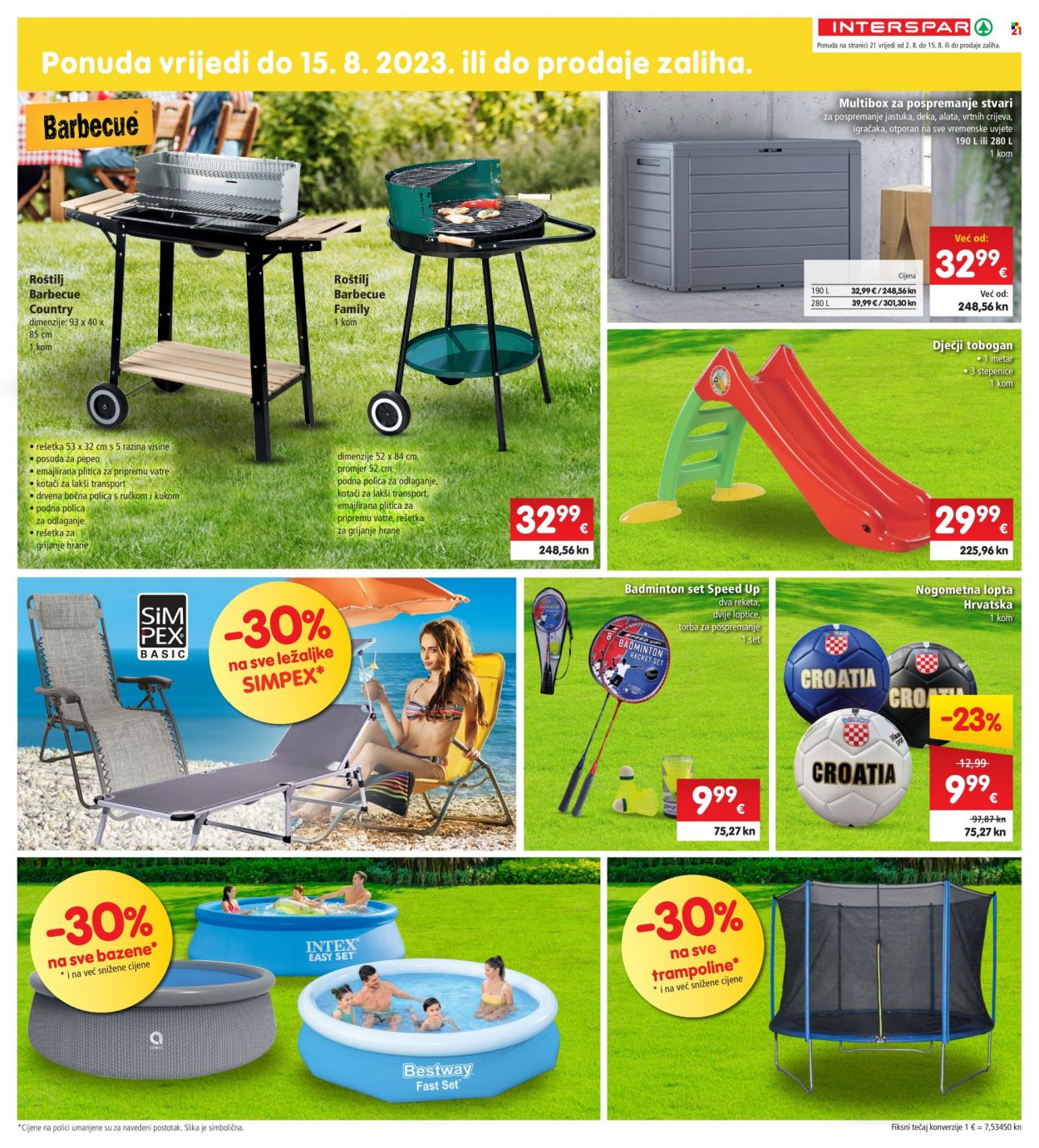 INTERSPAR katalog - 02.08.2023. - 08.08.2023. Stranica 21