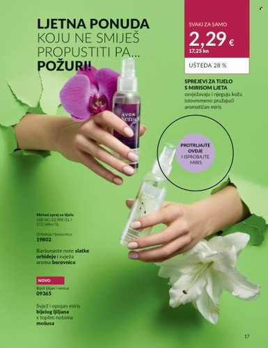Avon katalog - 01.08.2023. - 31.08.2023. Stranica 17