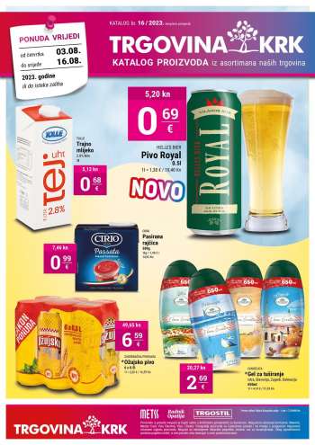 Trgovina KRK katalog - 03.08.2023. - 16.08.2023.
