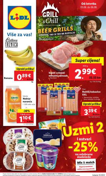 Lidl katalog - 03.08.2023. - 06.08.2023.